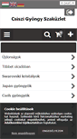 Mobile Screenshot of csiszi.com